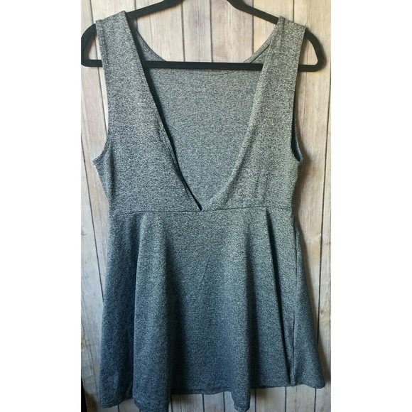 DIVIDED (H&M) gray dress - Picture 4 of 6